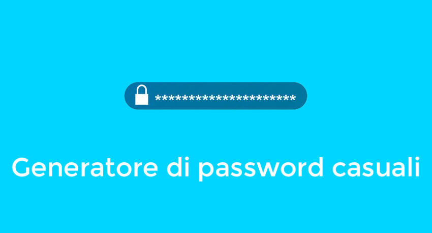 Nuovo strumento per la generazione di password casuali