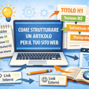 Come strutturare un articolo per il tuo sito web