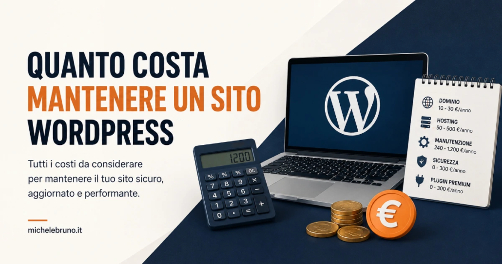 Quanto costa mantenere un sito WordPress